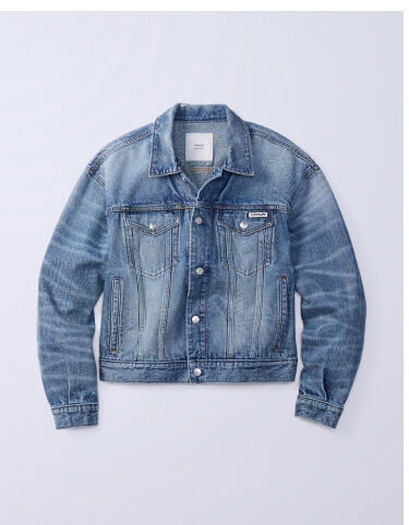 Jung Kook for Calvin Klein 90s Denim Trucker Jacket 